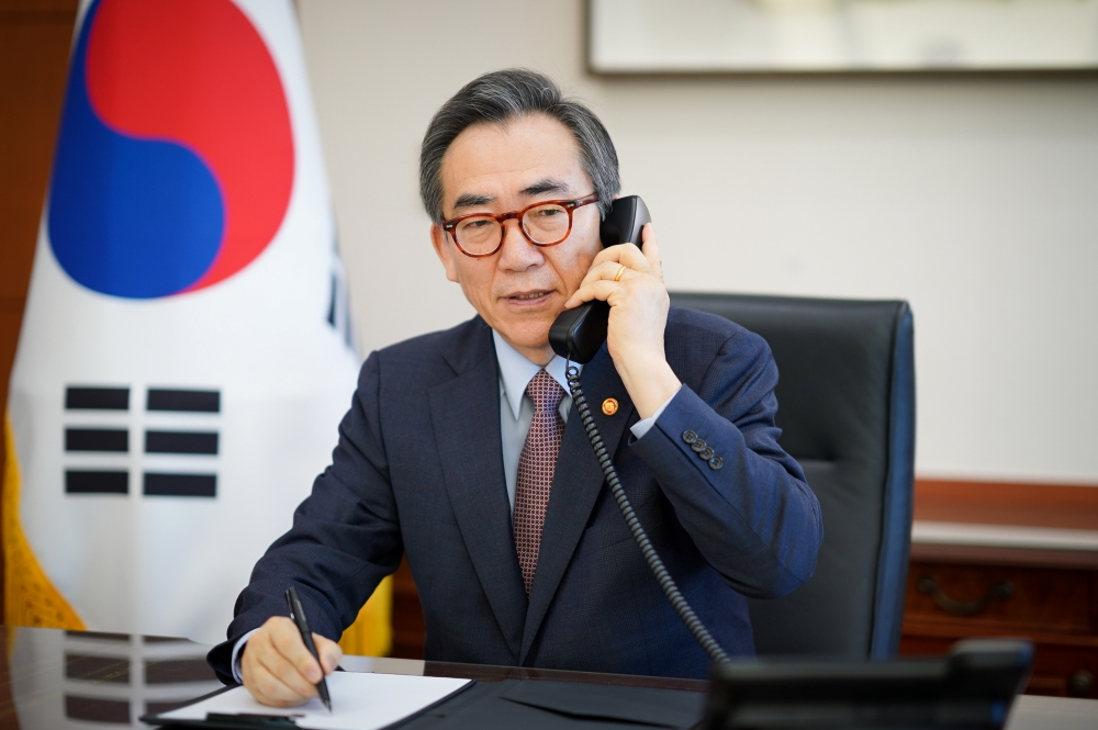 조태열 장관, 한미외교장관 통화